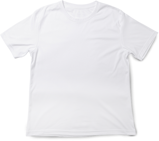 White T shirt mockup, Realistic t-shirt